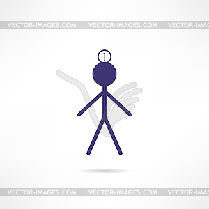 Absorption icon - vector EPS clipart