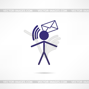 Subscription icon - vector image