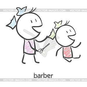 Barber - vector image