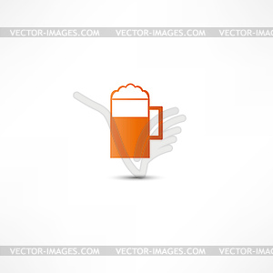 Beer Icon - vector clipart / vector image