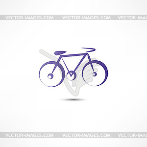 Bicycle Icon - vector clipart