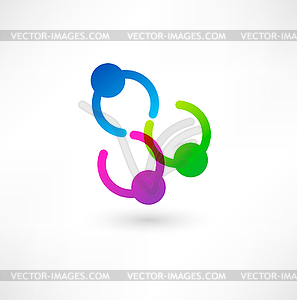 Successful deal icon - royalty-free vector clipart