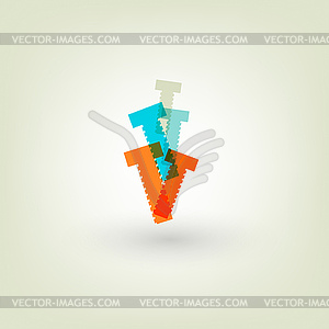 Bolts icon - vector clipart / vector image