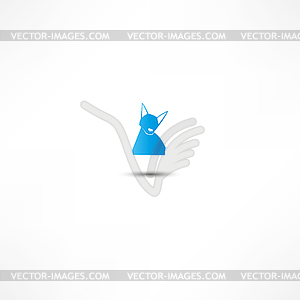 Cat Icon - vector image