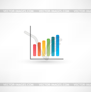 Chart Icon - vector image