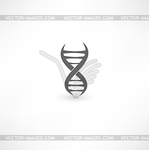 DNA Icon - vector clipart