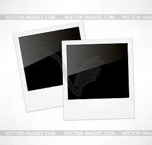 Polaroid photo frame - vector image