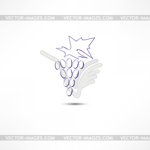 Grapevine sign - vector image