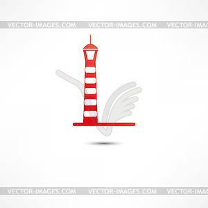 Lighthouse icon - vector image