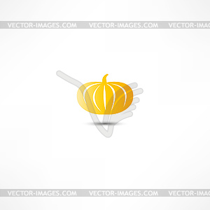 Pumpkin Icon - vector clipart