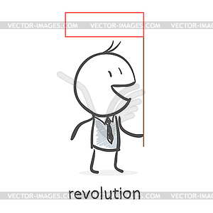 Революция - изображение векторного клипарта