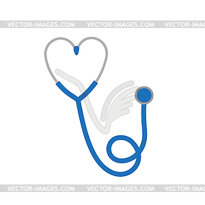 Stethoscope icon - vector clipart / vector image