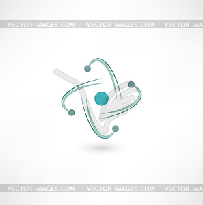 Molecule Icon - vector clipart