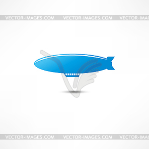 Airship Icon - vector image