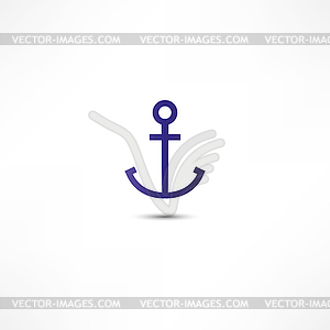 Anchor Icon - vector clipart