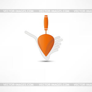 Trowel Icon - vector image