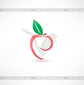 Apple Icon - vector clipart