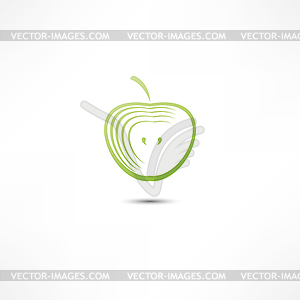 Apple Icon - vector image