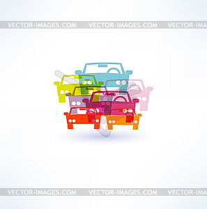 Car icon - vector image