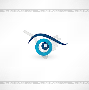 Eye icon - vector clip art