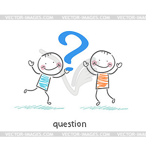 Questions - vector image