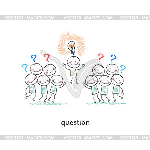 Questions - vector clipart
