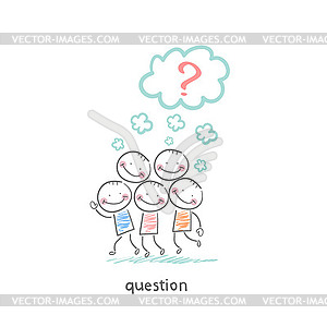 Questions - vector image