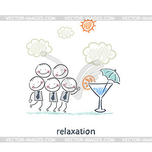 Relaxation - vector clipart