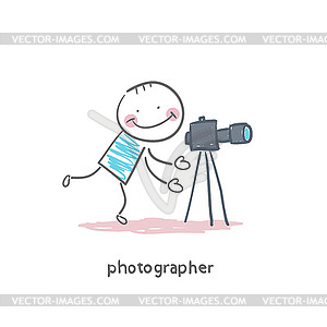 Photographer Vector Clipart