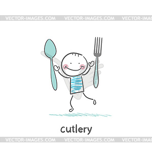 Cutlery - vector image