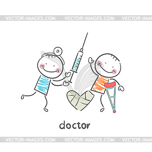 Doctor - vector clip art