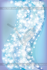 Winter banner - vector clipart / vector image