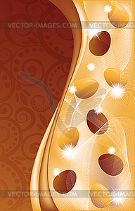Easter banner. vector illustration - vector clipart