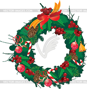 Weihnachtsgirlande Vector Clipart Vektorgrafik