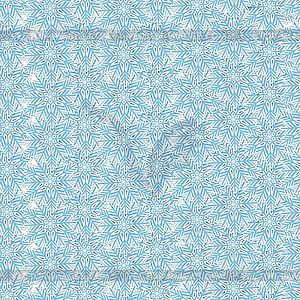 Snowflake background - vector image