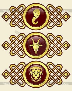 Зодиак - векторный клипарт