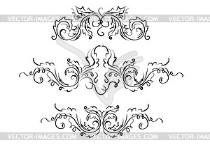 Abstract vignette - vector clipart