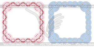 Frame congratulations newborn - color vector clipart