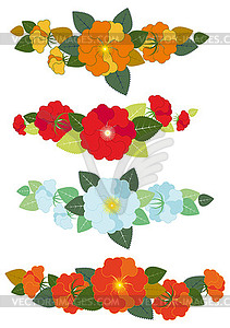 Vignettes of Rose - vector image
