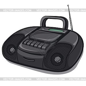 Music center - vector clipart