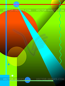 Абстрактный фон искусства - изображение векторного клипарта