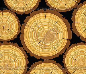 Wooden background - vector clipart / vector image