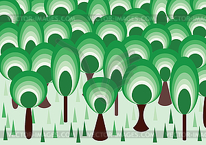 Forest - vector clip art