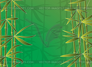  bamboo forest - vector clipart