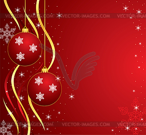 Christmas background - vector image