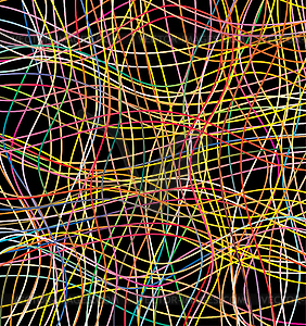 Colorful lines - vector clipart