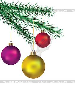 Winter holiday decoration - vector image