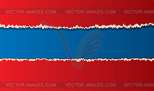  torn paper - vector clipart