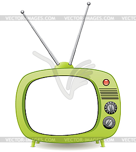  tv set - vector clip art