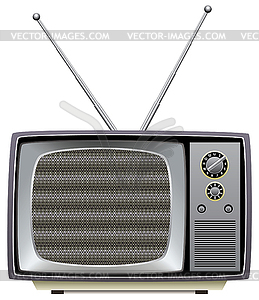  tv set - vector image